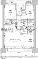 サンリヤンJR久留米駅前の物件間取画像